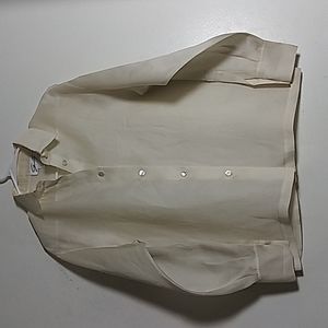 Women's top tunic blouse size 6 Genny made in italy